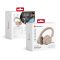 Forcell F-Audio Touch Beat vezeték nélküli headset Beige