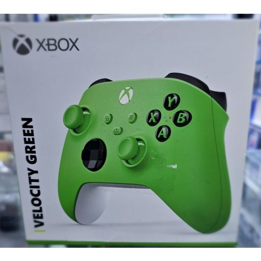 Xbox Series Kontroller Velocity Green használt dobozos