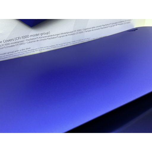 Playstation 5 Gyári Sony Cover Cobalt Blue