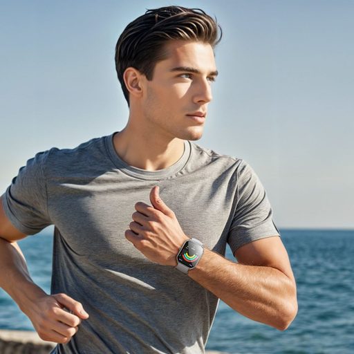 Smartwatch Hoco 1,96" AMOLED Kijelzővel és hívás funkcióval Ezüst színben