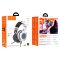 HOCO Gaming Headset kábeles 2m Jack és USB csatlakozóval