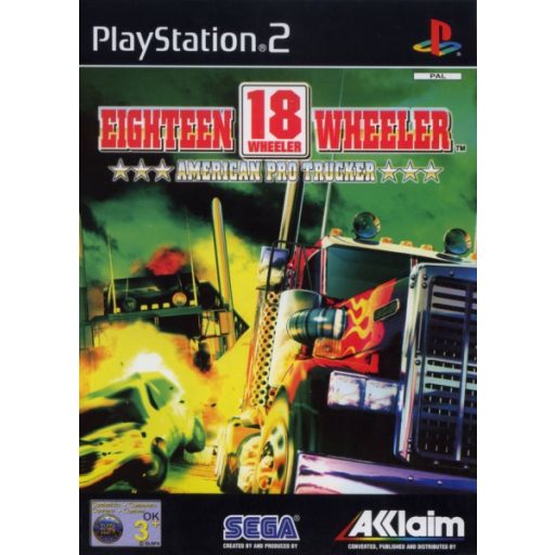 Ps2 18 Wheeler American Pro Trucker