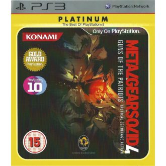 Ps3 Metal Gear Solid 4: Guns of the Patriots