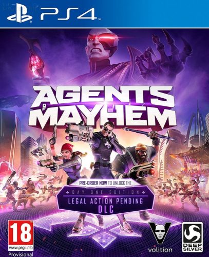 Ps4 Agents of Mayhem használt