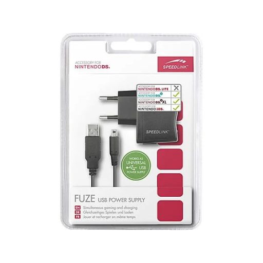 Speedlink FUZE 1.5m töltő Nintendo DSI/3DS