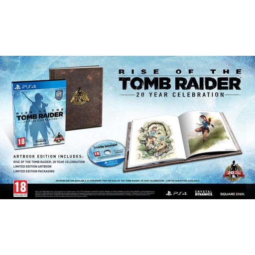 Playstation 4 Rise of The Tomb Raider 20 year Celebration Photobook Edition használt