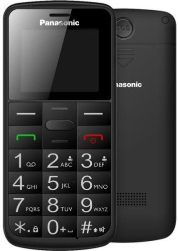 PANASONIC KX-TU110EXB fekete nyomógombos kártyafüggetlen mobiltelefon