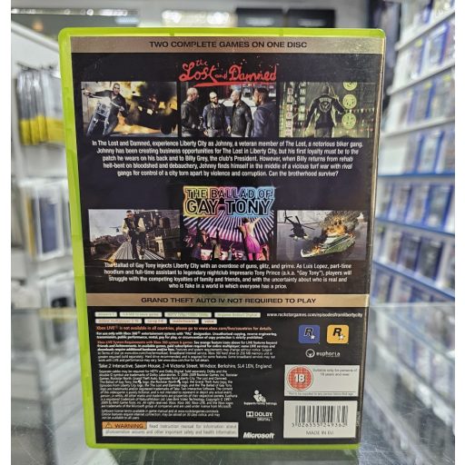 Xbox360 Grand Theft Auto Episodes From Liberty City