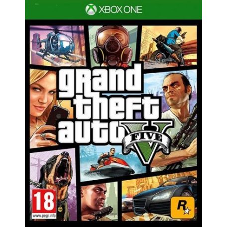 XboxOne Grand Theft Auto V (GTA5) használt