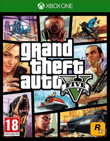 XboxOne Grand Theft Auto V (GTA5) használt