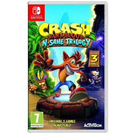 Switch Crash N Sane Trilogy használt