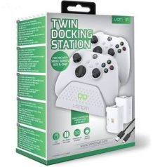XboxSeries/Xboxone kontroller dupla töltő fehér