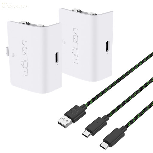 XboxSeries/Xboxone dupla akkumulátor fehér