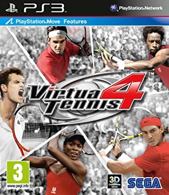 Ps3 Virtua Tennis 4 (Move Kompatibilis)
