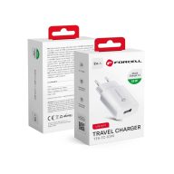 FORCELL F-ENERGY USB A QC3.0 2,4A 18W fehér töltőfej