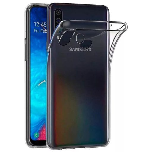  Samsung Galaxy A20s szilikon átlátszó ultra vékony 0.3mm tok 