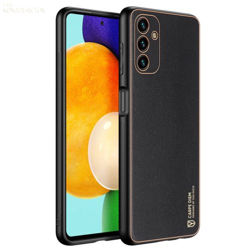 Samsung Galaxy A13 5G Forcell High Quality Leather Case Fekete