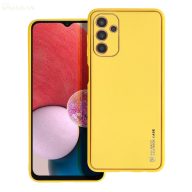   Samsung Galaxy A13 5G Forcell High Quality Leather Case Sárga