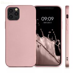 Iphone 12/12pro pink szilikon tok