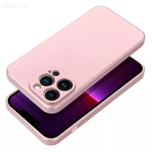 Iphone 12/12pro pink szilikon tok