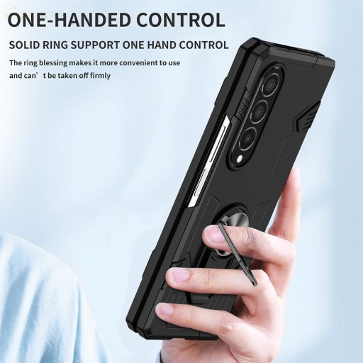 Samsung Galaxy Z Fold 4 5G King Kong Ring tok fekete