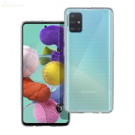 Samsung A51 Szilikon tok víztiszta átlátszó 2mm