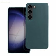 Samsung Galaxy S23 PLUS Sötét zöld Matt szilikon tok