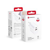   Forcell F-ENERGY TFK-TC-35WPD utazó töltő Type C + USB A PD QC4.0 3A 35W fehér 