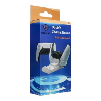   Dobe Ps5/Xs kontroller kettős kontroller töltő dokkoló fehér