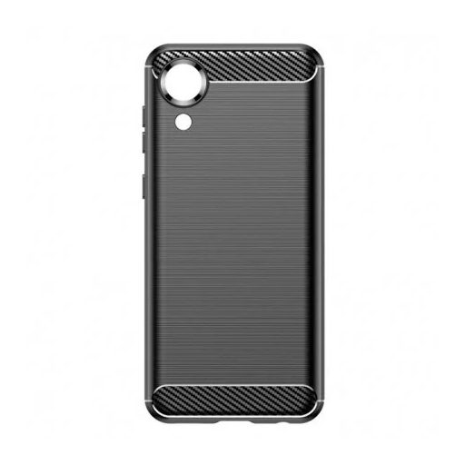 Samsung Galaxy A03 Core Carbon szilikon tok fekete