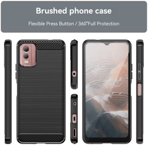 Nokia C32 Carbon tok fekete