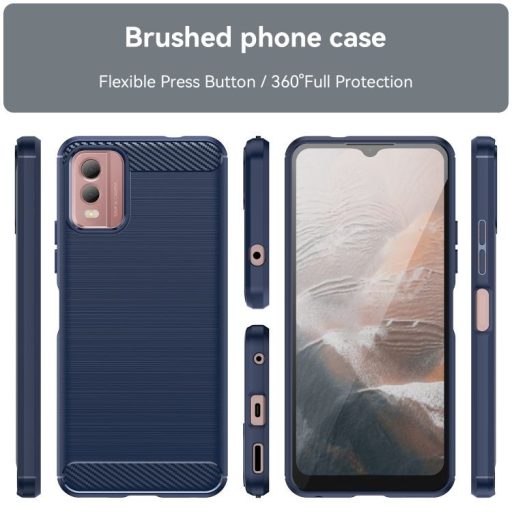 Nokia C32 Carbon tok kék