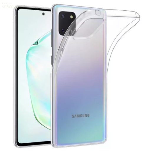 Samsung A50 Átlátszószilikon tok