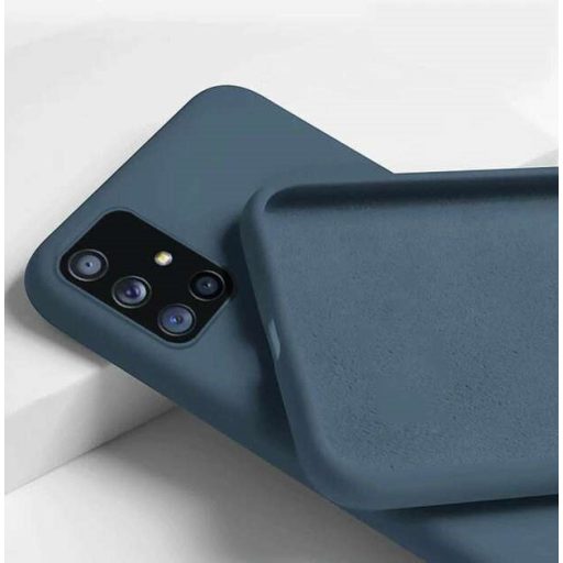  Premium szilikon tok Samsung Note 10 Plus Kék 