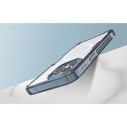Apple iPhone 14 Pro Nillkin Nature TPU Pro Magsafe Hátlap kék keretben