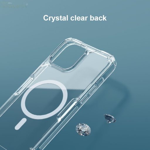Apple iPhone 14 Plus Nillkin Nature TPU Pro Magsafe tok - Átlátszó