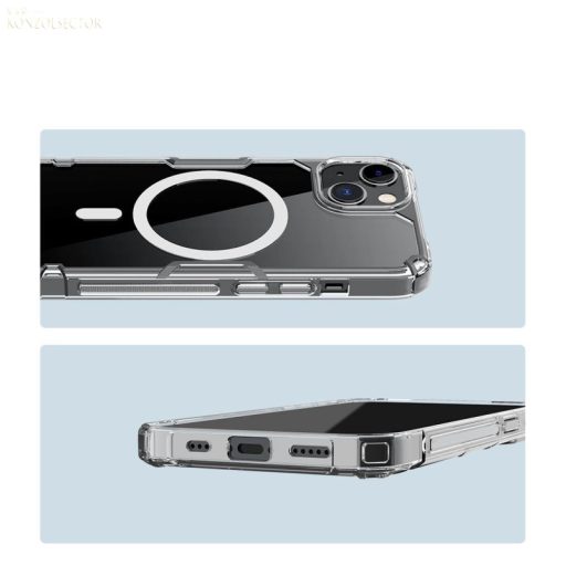 Apple iPhone 14 Plus Nillkin Nature TPU Pro Magsafe tok - Átlátszó