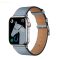 HOCO WA17 szíj Apple Watchhoz 38/40/41mm Elegáns bőr kék