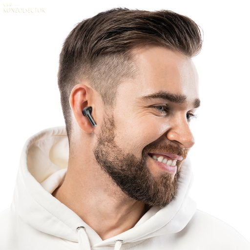 HOCO Norman TWS EW60 Plus ANC vezeték nélküli bluetooth sztereó fejhallgató fekete