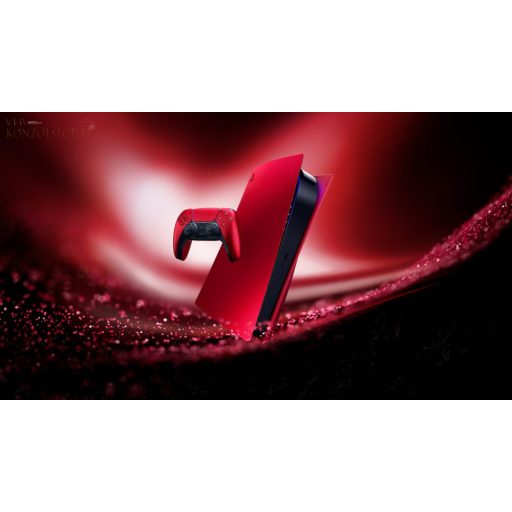 Playstation 5 Kontroller Volcanic Red
