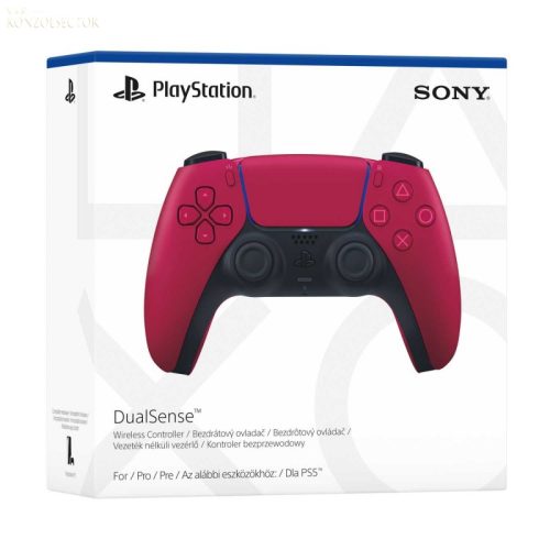 Playstation 5 Kontroller Cosmic Red