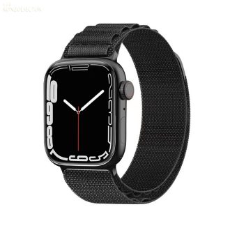 Techsuit-Applewatch-Óraszíj-fekete szövet/38/40/41mm