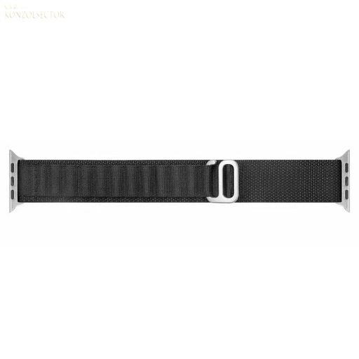Techsuit-Applewatch-Óraszíj-fekete szövet/42/44/45/49mm