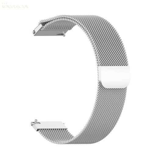 Samsung-Huawei watch 20mm Silver Mágneses óraszíj