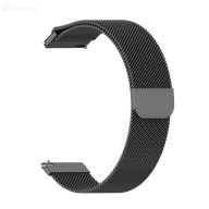 Samsung-Huawei watch 22mm fekete szilikon szíj