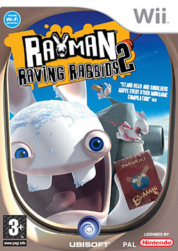 Wii Rayman Raving Rabbids 2