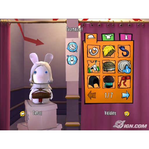 Wii Rayman Raving Rabbids 2