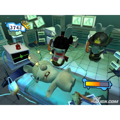 Wii Rayman Raving Rabbids 2