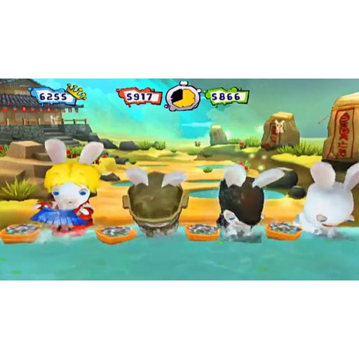 Wii Rayman Raving Rabbids 2