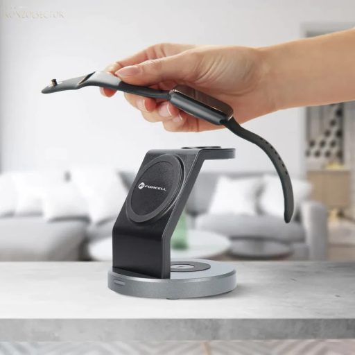 FORCELL Solid Mag 3in1 univerzális vezeték nélküli töltő állomás 15W